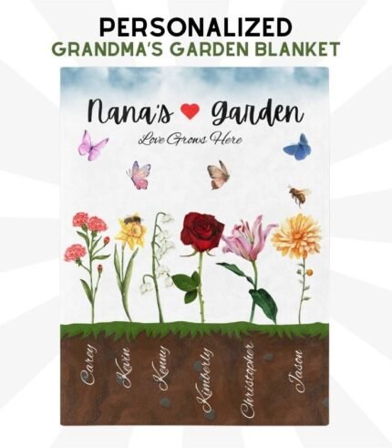 Grandmas Garden Blanket