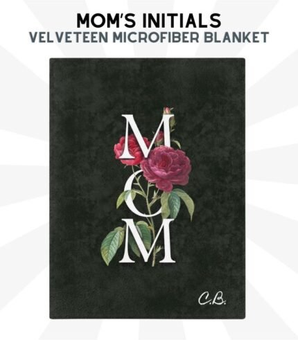 Blanket For Mother - Mom's Flower Blanket