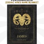 Personalized Aries Blanket