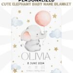 Baby Elephant Blanket