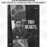 Two Hearts One Journey Blanket