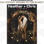 Personalized Wedding Photo Blanket