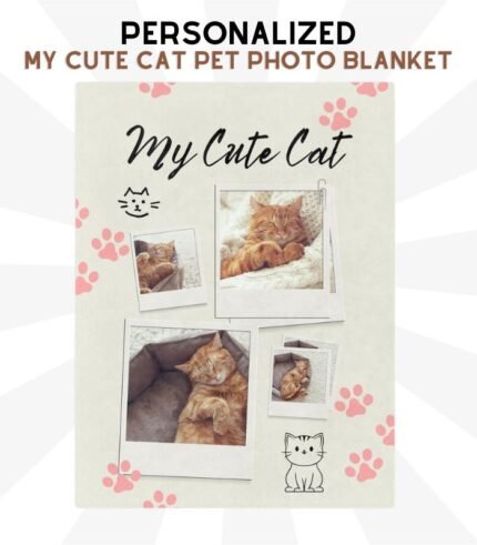 My Cute Cat Blanket